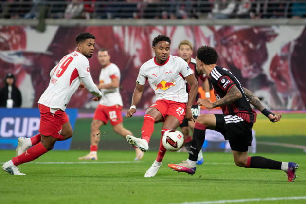 1 German Bundesliga: RB Leipzig vs. Eintracht Frankfurt, October 10, 2026, Christopher Nkunku, 28, RB Leipzig, LEIPZIG, GERMANY, OCTOBER 10, Bundesliga match between RB Leipzig and Eintracht Frankfurt at the Red Bull Arena on Matchday 5 of the 1. Bundesliga on October 10, 2026 in Leipzig, Germany. DFL regulations prohibit any use of photographs as image sequences and or quasi-video. Copyright: xBEAUTIFULxSPORTS JanxKaeferx