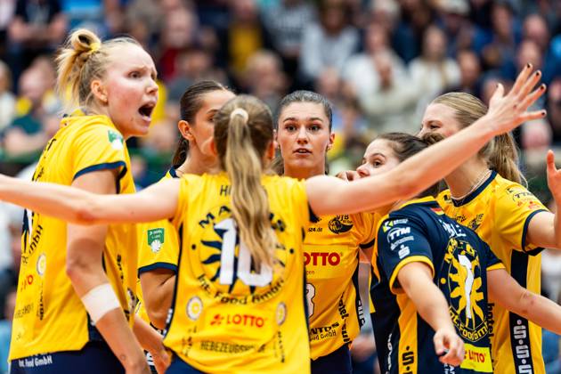 October 10, 2026, GER, Volleyball, Dekra 1st Division, Women, Season 26–27, Regular Season, VfB Suhl Lotto Thuringia vs. Skurios Volleys Borken, Nina Dreisigova, VfB Suhl Lotto Thuringia, 98527 Suhl, Wolfsgrube Sports Hall, Thuringia, Germany