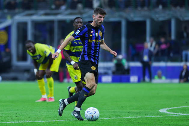 SOCCER - Serie A - Inter - FC Internazionale vs. Parma Calcio Photo by IPA ABACAPRESS.COM89512901 - Petar Sucic of FC Internazionale in action during the Serie A Enilive 2026 27 soccer match between FC Internazionale and Parma Calcio 1913. Milan Italy Copyright: xIPAxSport ABACAx
