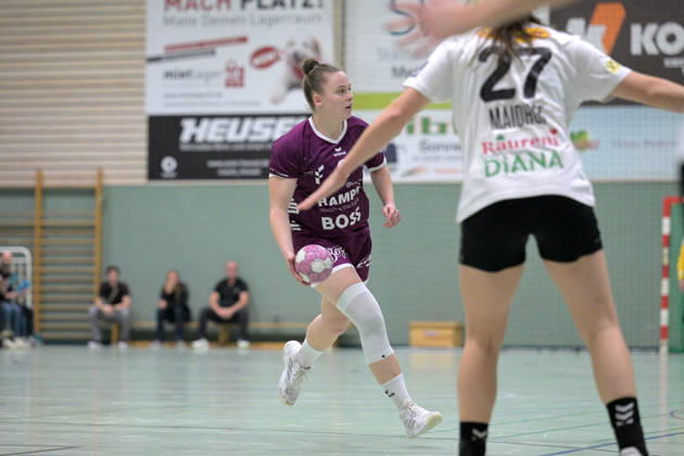 Ida Petzold, TusSies Metzingen, 08 on the Ball: TusSies Metzingen vs. SCM Ramnicu Valcea, Handball, EHF, Europa League Qualification Second Leg, 2026–2027 Season, October 10, 2026, TusSies Metzingen vs. SCM Ramnicu Valcea, Handball, EHF, Europa League Qualification Second Leg, 2026–2027 Season, October 10, 2026, Metzingen Copyright: xEibner-Pressefotox EP_TBR