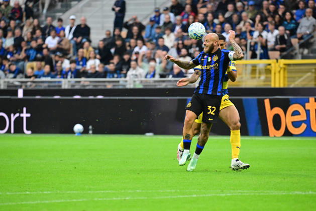 SOCCER - Serie A - Inter - FC Internazionale vs. Parma Calcio Photo by IPA ABACAPRESS.COM89513462 - Federico Dimarco during the Serie A match between FC Internazionale and Parma Calcio at Stadio Giuseppe Meazza in Milan, Italy, on October 10, 2026. Milan Italy  Copyright: xIPAxSport ABACAx