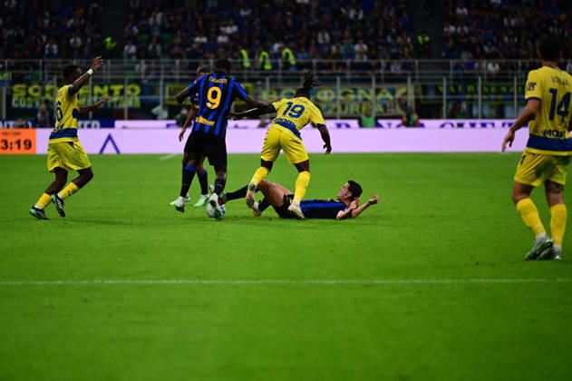 SOCCER - Serie A - Inter - FC Internazionale vs. Parma Calcio Photo by IPA ABACAPRESS.COM89513454 - Marcus Thuram, Benjamin Pavard, and Bilal Toure during the Serie A match between FC Internazionale and Parma Calcio at Stadio Giuseppe Meazza in Milan, Italy, on October 10, 2026. Milan Italy  Copyright: xIPAxSport ABACAx