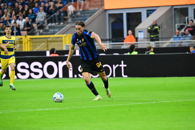 SOCCER - Serie A - Inter - FC Internazionale vs. Parma Calcio Photo by IPA ABACAPRESS.COM89513448 - Pio Esposito during the Serie A match between FC Internazionale and Parma Calcio at Stadio Giuseppe Meazza in Milan, Italy, on October 10, 2026. Milan Italy  Copyright: xIPAxSport ABACAx