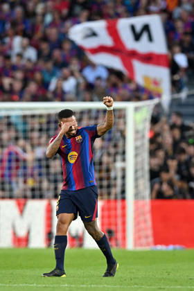 FC Barcelona, Barca v GETAFE CF SPOTIFY CAMP NOU. BARCELONA October 10,2026 FC BARCELONA vs GETAFE CF OCTOBER 10 ,2026 Gabriel Jesus (9) of FC Barcelona celebrates scoring his team s second goal during the match between FC Barcelona and Getafe CF corresponding to the eighth day of La Liga EA Sports at at Spotify Camp Nou in Barcelona, Spain. Barcelona ESP Copyright: xS.xRosx