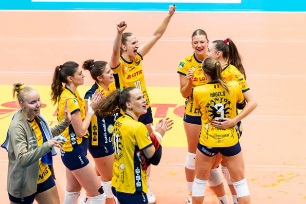 October 10, 2026, GER, Volleyball, Dekra 1st Division, Women, Season 26–27, Regular Season, VfB Suhl Lotto Thuringia Skurios Volleys Borken Lucia Herdova VfB Suhl Lotto Thuringia 98527 Suhl Wolfsgrube Sports Hall Thuringia Germany