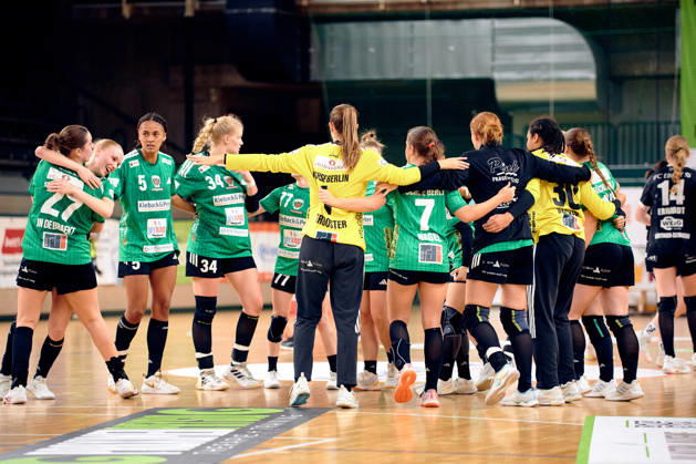 Fuechse Berlin celebrate a draw, GER, Women s Handball Bundesliga 2, Fuechse Berlin vs. SG Nürtingen-Zizishausen, 2026–27 season, Matchday 5, October 10, 2026, GER, Women’s Handball Bundesliga 2, Füchse Berlin vs. SG Nürtingen-Zizishausen, 2026–27 season, Matchday 5, October 10, 2026, Berlin Copyright: xEibner-Pressefotox xClaudiusxRauchx EP_CRH