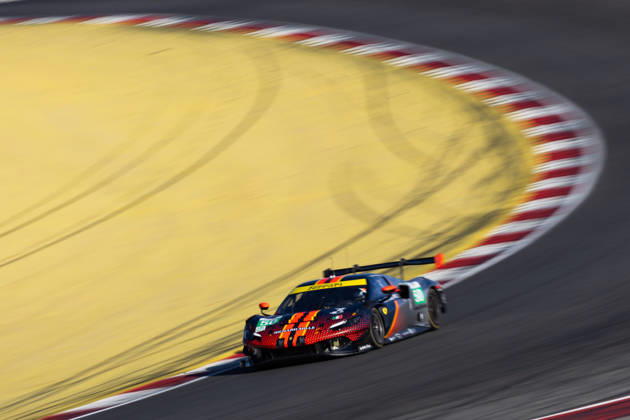 AUTO - ELMS - 4 HOURS OF PORTIMAO 2026 50 TOLEDO Custodio (usa), WADOUX Lilou (fra), AGOSTINI Riccardo (ita), Richard Mille AF Corse, Ferrari 296 LMGT3 Evo, LMGT3, action during the 4 Hours of Portimao 2026, 6th round of the 2026 European Le Mans Series on the Autodromo Internacional do Algarve from October 8 to 10, 2026 in Portimao, Portugal - Copyright: xJoaoxFilipex