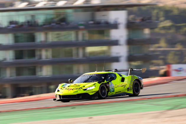 AUTO - ELMS - 4 HOURS OF PORTIMAO 2026 57 KIMURA Takeshi (jpn), JAUBERT Mathys (fra), SERRA Daniel (bra), Kessel Racing, Ferrari 296 LMGT3 Evo, LMGT3, action during the 4 Hours of Portimao 2026, 6th round of the 2026 European Le Mans Series on the Autodromo Internacional do Algarve from October 8 to 10, 2026 in Portimao, Portugal -  Copyright: xJoaoxFilipex