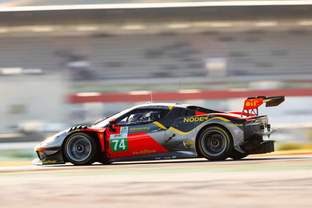 AUTO - ELMS - 4 HOURS OF PORTIMAO 2026 74 GILBERT Andrew (uae), RUEDA Fran (esp), LEROUX Romain (fra), Kessel Racing, Ferrari 296 LMGT3 Evo, LMGT3, action during the 4 Hours of Portimao 2026, 6th round of the 2026 European Le Mans Series on the Autodromo Internacional do Algarve from October 8 to 10, 2026 in Portimao, Portugal -  Copyright: xJoaoxFilipex