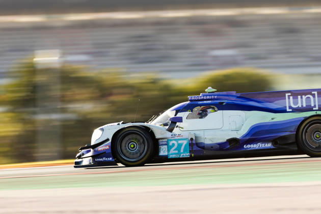 AUTO - ELMS - 4 HOURS OF PORTIMAO 2026 27 LENTOUDIS Kriton (gre), QUINN Alex (gbr), ALLEN James (aus), Nielsen Racing, Oreca 07 - Gibson, LMP2 Pro Am, action during the 4 Hours of Portimao 2026, 6th round of the 2026 European Le Mans Series on the Autodromo Internacional do Algarve from October 8 to 10, 2026 in Portimao, Portugal -  Copyright: xJoaoxFilipex