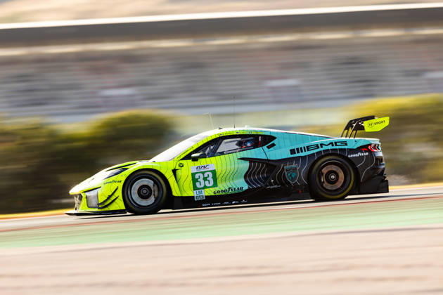 AUTO - ELMS - 4 HOURS OF PORTIMAO 2026 33 MCDONALD Blake (usa), UDELL Alec (usa), EASTWOOD Charlie (irl), TF Corvette Z06 LMGT3.R, LMGT3, action during the 4 Hours of Portimao 2026, 6th round of the 2026 European Le Mans Series on the Autodromo Internacional do Algarve from October 8 to 10, 2026 in Portimao, Portugal - Copyright: xJoaoxFilipex
