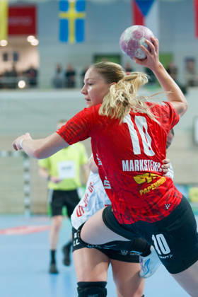 Viktoria Marksteiner Halle, 10, SV Union Halle Neustadt vs. BSV Sachsen Zwickau, Women s Handball Bundesliga, Bundesliga 1, Matchday 5, 2026–27 Season, October 10, 2026, Halle, SWH Arena, Saxony-Anhalt, Germany