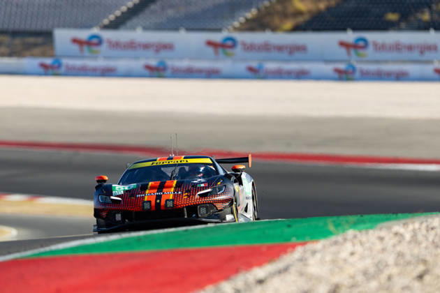 AUTO - ELMS - 4 HOURS OF PORTIMAO 2026 50 TOLEDO Custodio (usa), WADOUX Lilou (fra), AGOSTINI Riccardo (ita), Richard Mille AF Corse, Ferrari 296 LMGT3 Evo, LMGT3, action during the 4 Hours of Portimao 2026, 6th round of the 2026 European Le Mans Series on the Autodromo Internacional do Algarve from October 8 to 10, 2026 in Portimao, Portugal - Copyright: xJoaoxFilipex