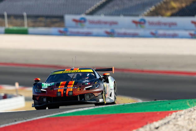 AUTO - ELMS - 4 HOURS OF PORTIMAO 2026 50 TOLEDO Custodio (usa), WADOUX Lilou (fra), AGOSTINI Riccardo (ita), Richard Mille AF Corse, Ferrari 296 LMGT3 Evo, LMGT3, action during the 4 Hours of Portimao 2026, 6th round of the 2026 European Le Mans Series on the Autodromo Internacional do Algarve from October 8 to 10, 2026 in Portimao, Portugal - Copyright: xJoaoxFilipex