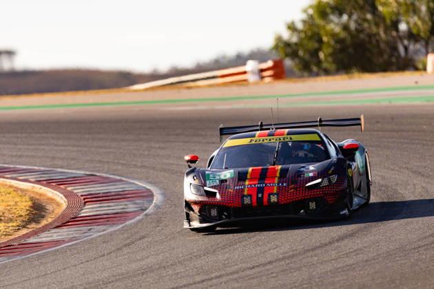 AUTO - ELMS - 4 HOURS OF PORTIMAO 2026 50 TOLEDO Custodio (usa), WADOUX Lilou (fra), AGOSTINI Riccardo (ita), Richard Mille AF Corse, Ferrari 296 LMGT3 Evo, LMGT3, action during the 4 Hours of Portimao 2026, 6th round of the 2026 European Le Mans Series on the Autodromo Internacional do Algarve from October 8 to 10, 2026 in Portimao, Portugal - Copyright: xJoaoxFilipex
