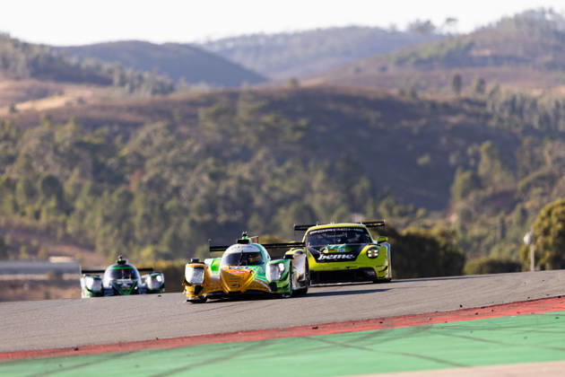 AUTO - ELMS - 4 HOURS OF PORTIMAO 2026 43 SMIECHOWSKI Jakub (pol), DILLMANN Tom (fra), YELLOLY Nicholas (gbr), Inter Europol Competition, Oreca 07 - Gibson, LMP2, action during the 4 Hours of Portimao 2026, 6th round of the 2026 European Le Mans Series on the Autodromo Internacional do Algarve from October 8 to 10, 2026 in Portimao, Portugal - Copyright: xJoaoxFilipex