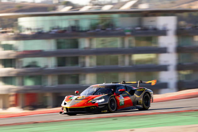 AUTO - ELMS - 4 HOURS OF PORTIMAO 2026 74 GILBERT Andrew (uae), RUEDA Fran (esp), LEROUX Romain (fra), Kessel Racing, Ferrari 296 LMGT3 Evo, LMGT3, action during the 4 Hours of Portimao 2026, 6th round of the 2026 European Le Mans Series on the Autodromo Internacional do Algarve from October 8 to 10, 2026 in Portimao, Portugal -  Copyright: xJoaoxFilipex