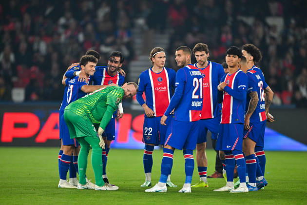 Paris Saint-Germain v Le Mans FC - Ligue 1 McDonald s 2026 2027 Team of Paris during Ligue 1 McDonald s match between Paris and Le Mans at Parc des Princes on October 10, 2026 in Paris, France. Paris France  Copyright: xBaptistexFernandezx 776573319