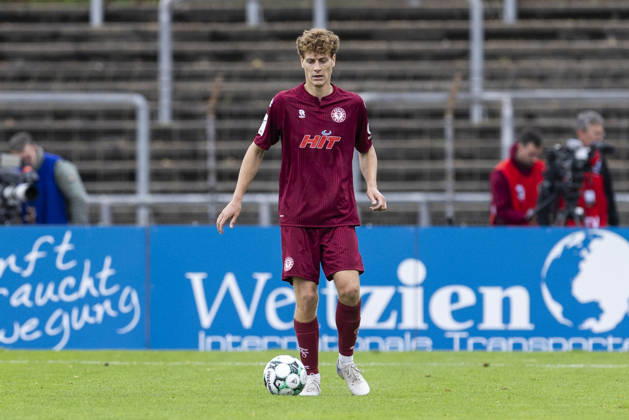 3rd Division, Fortuna Cologne vs. 1. FC Saarbrücken, October 10, 2026, Seymour Fünger, Fortuna Cologne, 5; 3rd Division, Fortuna Cologne vs. 1. FC Saarbrücken, Matchday 8, on October 10, 2026, Südstadion, Cologne DFB regulations prohibit any use of photographs as image sequences and or quasi-video Copyright: xBEAUTIFULxSPORTS Meuselx
