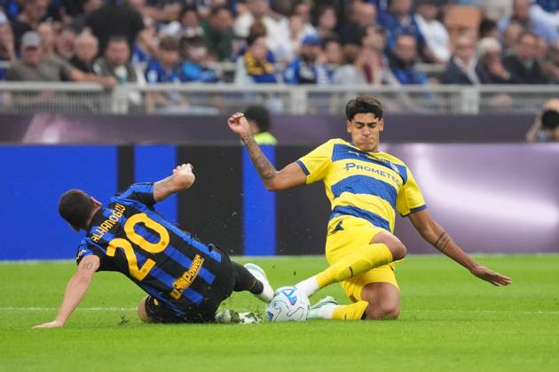 SOCCER - Serie A - Inter - FC Internazionale vs. Parma Calcio Photo by IPA ABACAPRESS.COM89514927 - During the Italian Serie A soccer match between FC Internazionale and Parma Calcio 1913 at the Giuseppe Meazza Stadium in Milan on October 10, 2026. Milan Italy Copyright: xIPAxSport ABACAx