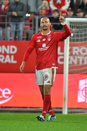 Stade Brestois 29 v Angers SCO - Ligue 1 McDonald s 2026 2027 Ludovic AJORQUE of Brest celebrate after scores during Ligue 1 McDonald s match between Brest and Angers at Stade Francis-Le Ble on October 10, 2026 in Brest, France. Brest France  Copyright: xIconxSportx 776573329