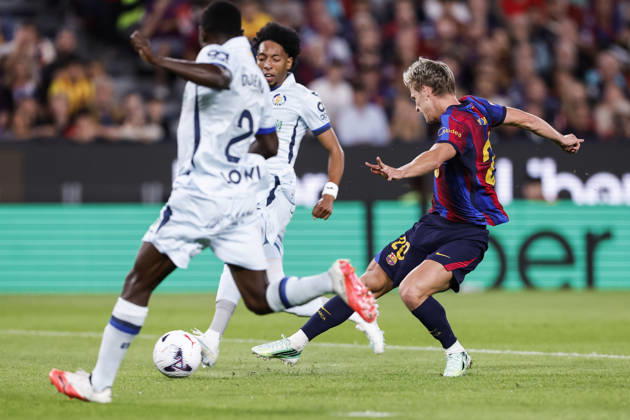 October 10, 2026, Barcelona, Barcelona, Spain: Dani Olmo of FC Barcelona, Barca in action during the Spanish league, LaLiga EA Sports, football match played between FC Barcelona and Getafe CF at Spotify Camp Nou stadium on October 10, 2026 in Barcelona, Spain. FC Barcelona V Getafe CF - LaLiga EA Sports - ZUMAa181 20261010_zaa_a181_124 Copyright: xJavierxBorregox