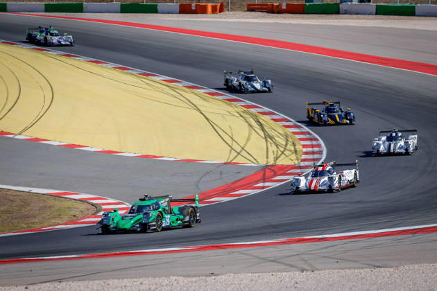 AUTO - ELMS - 4 HOURS OF PORTIMAO 2026 29 ROUSSET Louis (fra), GRAY Oliver (gbr), MASSON Esteban (fra), Forestier Racing by Panis, Oreca 07 - Gibson, LMP2, action during the 4 Hours of Portimao 2026, 6th round of the 2026 European Le Mans Series on the Autodromo Internacional do Algarve from October 8 to 10, 2026 in Portimao, Portugal - PortimaoPortugal Copyright: xPauloxMariax