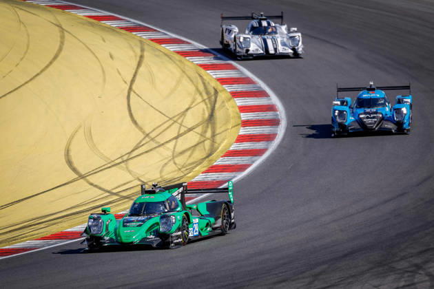 AUTO - ELMS - 4 HOURS OF PORTIMAO 2026 29 ROUSSET Louis (fra), GRAY Oliver (gbr), MASSON Esteban (fra), Forestier Racing by Panis, Oreca 07 - Gibson, LMP2, action during the 4 Hours of Portimao 2026, 6th round of the 2026 European Le Mans Series on the Autodromo Internacional do Algarve from October 8 to 10, 2026 in Portimao, Portugal - PortimaoPortugal Copyright: xPauloxMariax