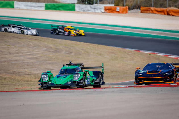 AUTO - ELMS - 4 HOURS OF PORTIMAO 2026 29 ROUSSET Louis (fra), GRAY Oliver (gbr), MASSON Esteban (fra), Forestier Racing by Panis, Oreca 07 - Gibson, LMP2, action during the 4 Hours of Portimao 2026, 6th round of the 2026 European Le Mans Series on the Autodromo Internacional do Algarve from October 8 to 10, 2026 in Portimao, Portugal - PortimaoPortugal Copyright: xPauloxMariax