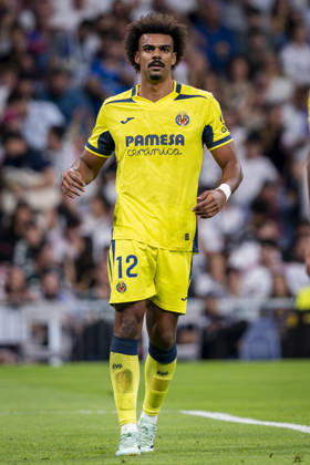 Real Madrid CF v Villarreal CF - LaLiga EA Sports 2026 27 Renato Veiga of Villarreal CF is seen during the LaLiga EA Sports football match between Real Madrid CF and Villarreal CF at Estadio Bernabeu on October 10, 2026 in Madrid, Spain. Madrid Estadio Bernabeu Madrid Spain Copyright: xAlbertoxGardinx AGardin_20261010_Rea_Mad_Vil_0016