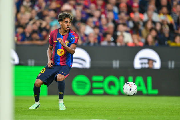 FC Barcelona, Barca v GETAFE CF SPOTIFY CAMP NOU. BARCELONA October 10,2026 FC BARCELONA vs GETAFE CF OCTOBER 10 ,2026 Lamine Yamal (10) of FC Barcelona during the match between FC Barcelona and Getafe CF corresponding to the eighth day of La Liga EA Sports at at Spotify Camp Nou in Barcelona, Spain. Barcelona ESP Copyright: xS.xRosx