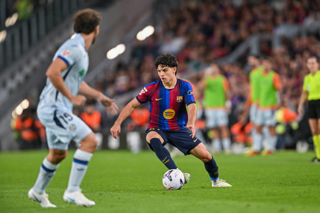 FC Barcelona, Barca v GETAFE CF SPOTIFY CAMP NOU. BARCELONA October 10,2026 FC BARCELONA vs GETAFE CF OCTOBER 10 ,2026 Xavi Espart (12) of FC Barcelona during the match between FC Barcelona and Getafe CF corresponding to the eighth day of La Liga EA Sports at at Spotify Camp Nou in Barcelona, Spain. Barcelona ESP Copyright: xS.xRosx