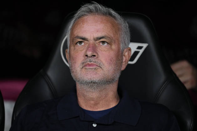 October 10, 2026, Madrid, Madrid, Spain: Jose Mourinho, head coach of Real Madrid CF, looks on during the Spanish League, LaLiga EA Sports, football match between Real Madrid and Villarreal CF at Bernabeu stadium on October 10, 2026, in Madrid, Spain. Real Madrid V Villarreal CF - LaLiga EA Sports - ZUMAa181 20261010_zaa_a181_137 Copyright: xOscarxJ.xBarrosox