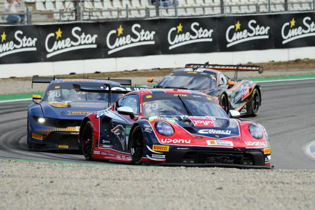 DTM Finale at the Hockenheimring, October 9–11, 2026 DTM Finale at the Hockenheimring, October 9–11, Race on Saturday Pictured: Bastian Buus (DNK) ahead of Arjun Maini (IND) and Ben Doerr (DEU) Copyright: xBEAUTIFULxSPORTS Bernhardtx