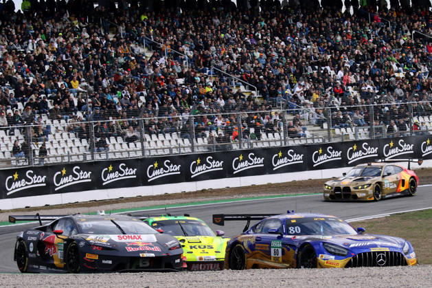 DTM Finale at the Hockenheimring, October 9–11, 2026 DTM Finale at the Hockenheimring, October 9–11, Race on Saturday Pictured: Three-way battle between Maro Engel (GER), Marco Mapelli (ITA), and Thomas Preining (AUT) Copyright: xBEAUTIFULxSPORTS Bernhardtx