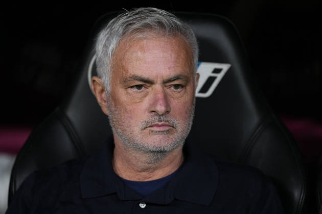 October 10, 2026, Madrid, Madrid, Spain: Jose Mourinho, head coach of Real Madrid CF, looks on during the Spanish League, LaLiga EA Sports, football match between Real Madrid and Villarreal CF at Bernabeu stadium on October 10, 2026, in Madrid, Spain. Madrid Spain - ZUMAa181 20261010_zaa_a181_138 Copyright: xOscarxJ.xBarrosox