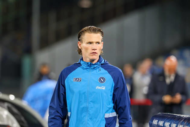 Serie A football match 2026 27 season: Napoli vs. Frosinone Scott McTominay of SSC Napoli during the 2026 27 Serie A match between SSC Napoli and FC Frosinone, played on October 10, 2026, at the Stadio Diego Armando Maradona in Naples NAPOLI stadio Diego Armando Maradona CAMPANIA ITALIA Copyright: xFABIOxSASSO FPAxFabioxSassox Napoli Frosinone2026_10_10Fabio Sasso6612