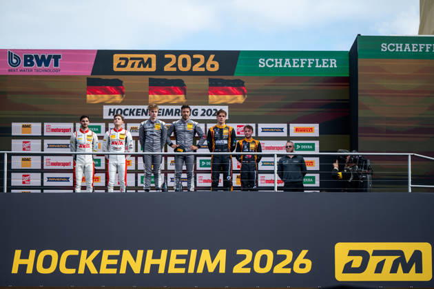 ADAC GT4 Germany, 11. + 12. Rennen Hockenheim 2026 30 Porsche 718 Cayman GT4 RS Clubsport, Avia W&S Motorsport: Maximilian Schreyer, Alon Gabbay, 51 BMW M4 GT4 Evo, FK Performance Motorsport: Gabriele Piana, Benjamin Sylvestersson, 49 BMW M4 718 Cayman GT4 RS Clubsport, FK Performance Motorsport: Luca Link, Luis Moser - picture by Gruppe C Photography Sachsenring Hockenheimring Bayern Germany Copyright: xGruppexCxPhotographyx