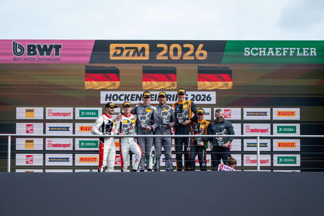 ADAC GT4 Germany, 11. + 12. Rennen Hockenheim 2026 30 Porsche 718 Cayman GT4 RS Clubsport, Avia W&S Motorsport: Maximilian Schreyer, Alon Gabbay, 51 BMW M4 GT4 Evo, FK Performance Motorsport: Gabriele Piana, Benjamin Sylvestersson - picture by Gruppe C Photography Sachsenring Hockenheimring Bayern Germany Copyright: xGruppexCxPhotographyx