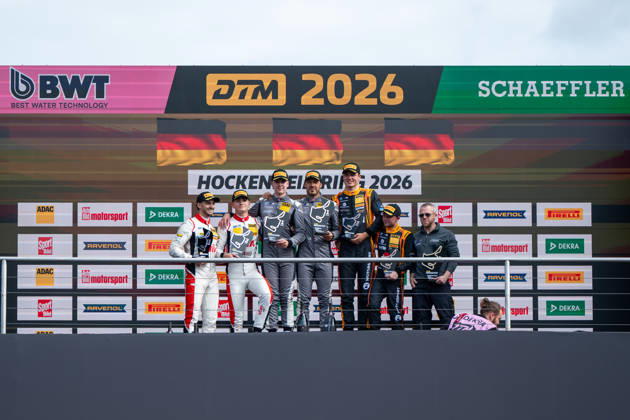 ADAC GT4 Germany, 11. + 12. Rennen Hockenheim 2026 30 Porsche 718 Cayman GT4 RS Clubsport, Avia W&S Motorsport: Maximilian Schreyer, Alon Gabbay, 51 BMW M4 GT4 Evo, FK Performance Motorsport: Gabriele Piana, Benjamin Sylvestersson - picture by Gruppe C Photography Sachsenring Hockenheimring Bayern Germany Copyright: xGruppexCxPhotographyx