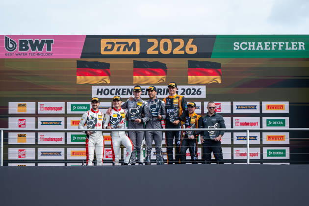 ADAC GT4 Germany, 11. + 12. Rennen Hockenheim 2026 30 Porsche 718 Cayman GT4 RS Clubsport, Avia W&S Motorsport: Maximilian Schreyer, Alon Gabbay, 51 BMW M4 GT4 Evo, FK Performance Motorsport: Gabriele Piana, Benjamin Sylvestersson - picture by Gruppe C Photography Sachsenring Hockenheimring Bayern Germany Copyright: xGruppexCxPhotographyx