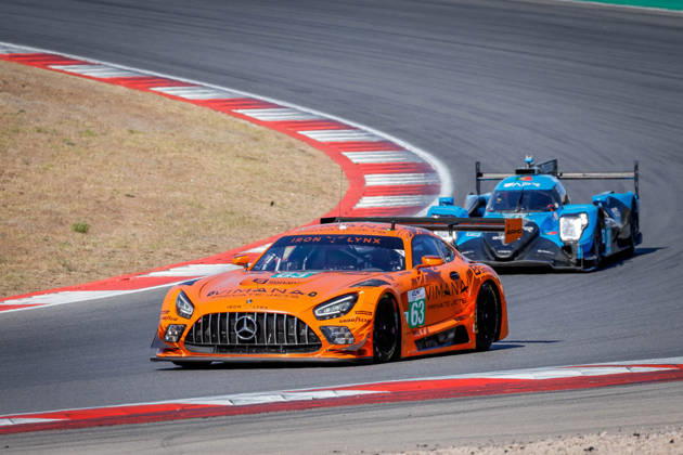 AUTO - ELMS - 4 HOURS OF PORTIMAO 2026 63 NARAN Ameerh (gbr), ANDRADE Rui (ang), SETTE CAMARA Sergio (bra), Iron Lynx, Mercedes-AMG LMGT3, LMGT3, action during the 4 Hours of Portimao 2026, 6th round of the 2026 European Le Mans Series on the Autodromo Internacional do Algarve from October 8 to 10, 2026 in Portimao, Portugal - PortimaoPortugal  Copyright: xPauloxMariax