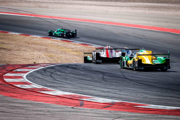 AUTO - ELMS - 4 HOURS OF PORTIMAO 2026 43 SMIECHOWSKI Jakub (pol), DILLMANN Tom (fra), YELLOLY Nicholas (gbr), Inter Europol Competition, Oreca 07 - Gibson, LMP2, action during the 4 Hours of Portimao 2026, 6th round of the 2026 European Le Mans Series on the Autodromo Internacional do Algarve from October 8 to 10, 2026 in Portimao, Portugal - PortimaoPortugal Copyright: xPauloxMariax