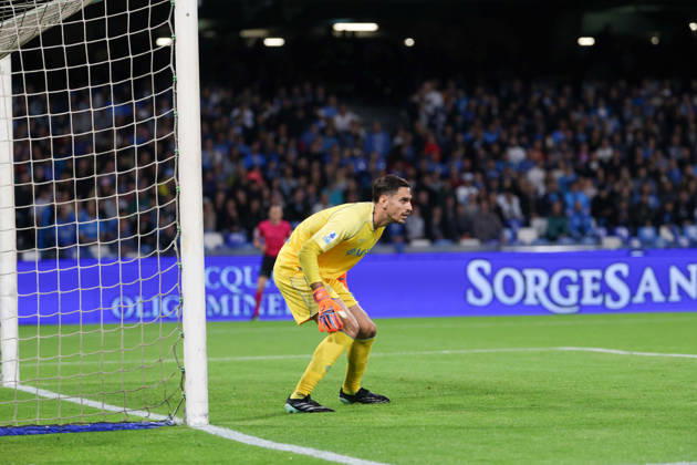 October 10, 2026, Napoli, Campania, ITALIA: Alex Meret of SSC Napoli during the 2026 27 Serie A match between SSC Napoli and FC Frosinone, played on October 10, 2026, at the Stadio Diego Armando Maradona in Naples Serie A Football Match †2026 27 Season: Napoli Vs. Frosinone - ZUMAs236 20261010_aap_s236_029 Copyright: xFabioxSassox