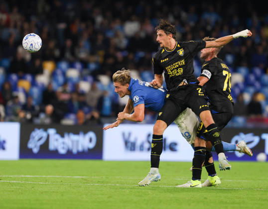 October 10, 2026, Napoli, Campania, ITALIA: Rasmus Hojlund of SSC Napoli during the 2026 27 Serie A match between SSC Napoli and FC Frosinone, played on October 10, 2026, at the Stadio Diego Armando Maradona in Naples Serie A Football Match Ã¢â‚¬ 2026 27 Season: Napoli Vs. Frosinone  - ZUMAs236 20261010_aap_s236_033 Copyright: xFabioxSassox