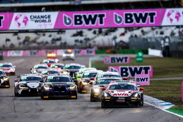 ADAC GT4 Germany, 11. + 12. Rennen Hockenheim 2026 30 Porsche 718 Cayman GT4 RS Clubsport, Avia W&S Motorsport: Maximilian Schreyer, Alon Gabbay - picture by Gruppe C Photography Sachsenring Hockenheimring Baden-Württemberg Germany Copyright: xGruppexCxPhotographyx