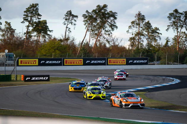 ADAC GT4 Germany, 11. + 12. Rennen Hockenheim 2026 92 Porsche 718 Cayman GT4 Clubsport, Team Wimmer Werk Motorsport: Egor Litvinenko, Oskar Dix - picture by Gruppe C Photography Sachsenring Germany Copyright: xGruppexCxPhotographyx