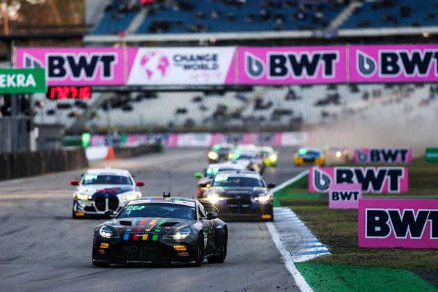 ADAC GT4 Germany, 11. + 12. Rennen Hockenheim 2026 04 Aston Martin Vantage AMR GT4 Evo, EastSide Motorsport: Jan Philipp Springob, Philipp Gogollok - picture by Gruppe C Photography Sachsenring Hockenheimring Baden-Württemberg Germany Copyright: xGruppexCxPhotographyx