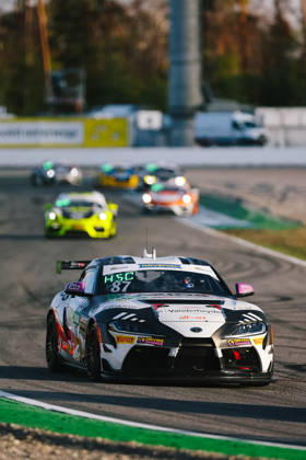 ADAC GT4 Germany, 11. + 12. Rennen Hockenheim 2026 87 Toyota GR Supra GT4 EVO2, CRT Lucas Cartelle, Hudson Schwartz - picture by Gruppe C Photography Sachsenring Germany Copyright: xGruppexCxPhotographyx