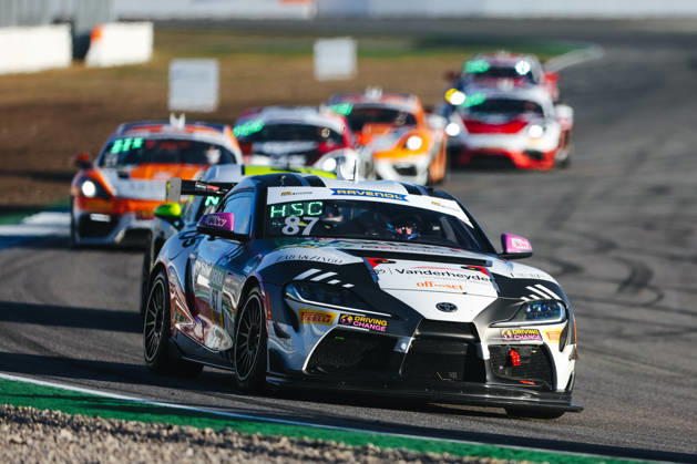 ADAC GT4 Germany, 11. + 12. Rennen Hockenheim 2026 87 Toyota GR Supra GT4 EVO2, CRT Lucas Cartelle, Hudson Schwartz - picture by Gruppe C Photography Sachsenring Germany Copyright: xGruppexCxPhotographyx